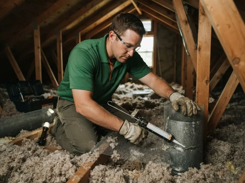 Attic Rodent Exclusion and Trapping in Plano, TX