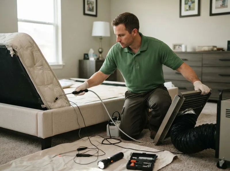 Bed Bug Thermal and Precision Chemical Remediation in Plano, TX